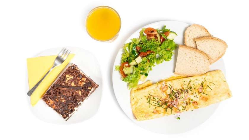 Menu Omeleta