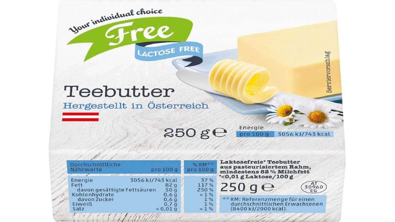 FREE Delactose butter 200g
