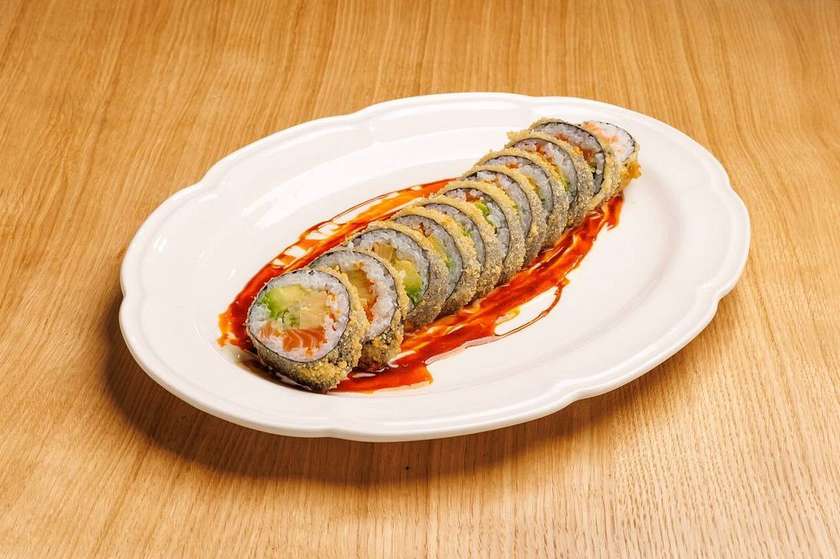 Rolka Tempura s lososom