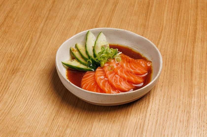 Losos sashimi