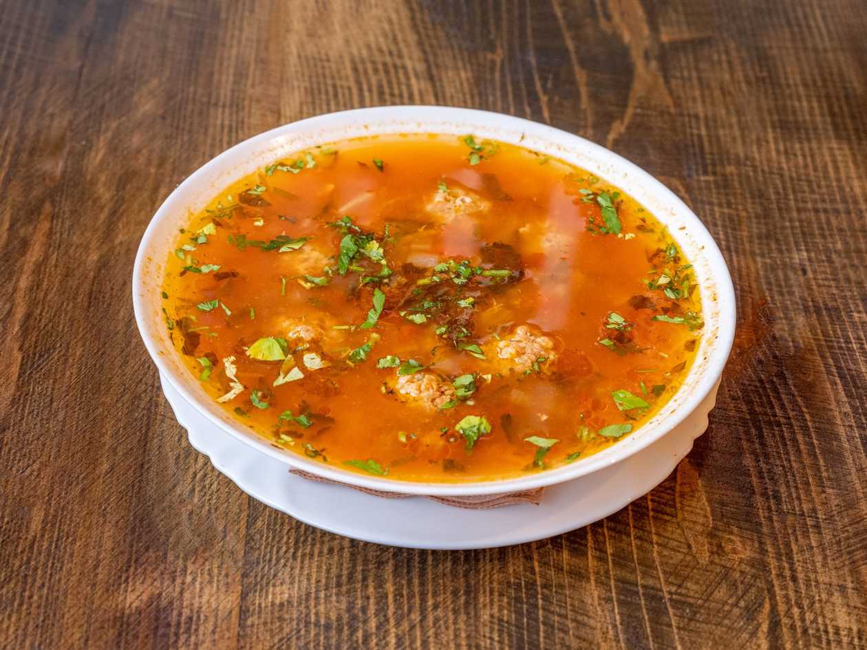 Meatball sour soup (Sour soups)