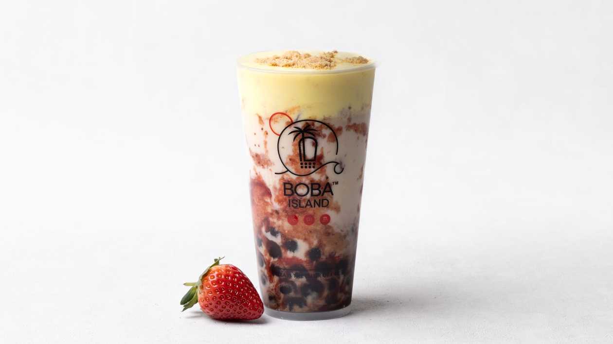 Dirty Strawberry Cheesecake