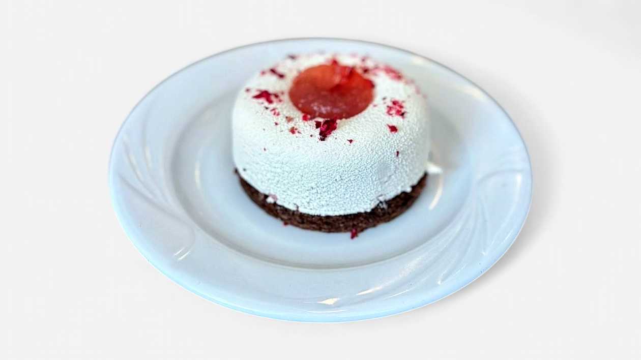 Strawberry - Rhubarb mousse