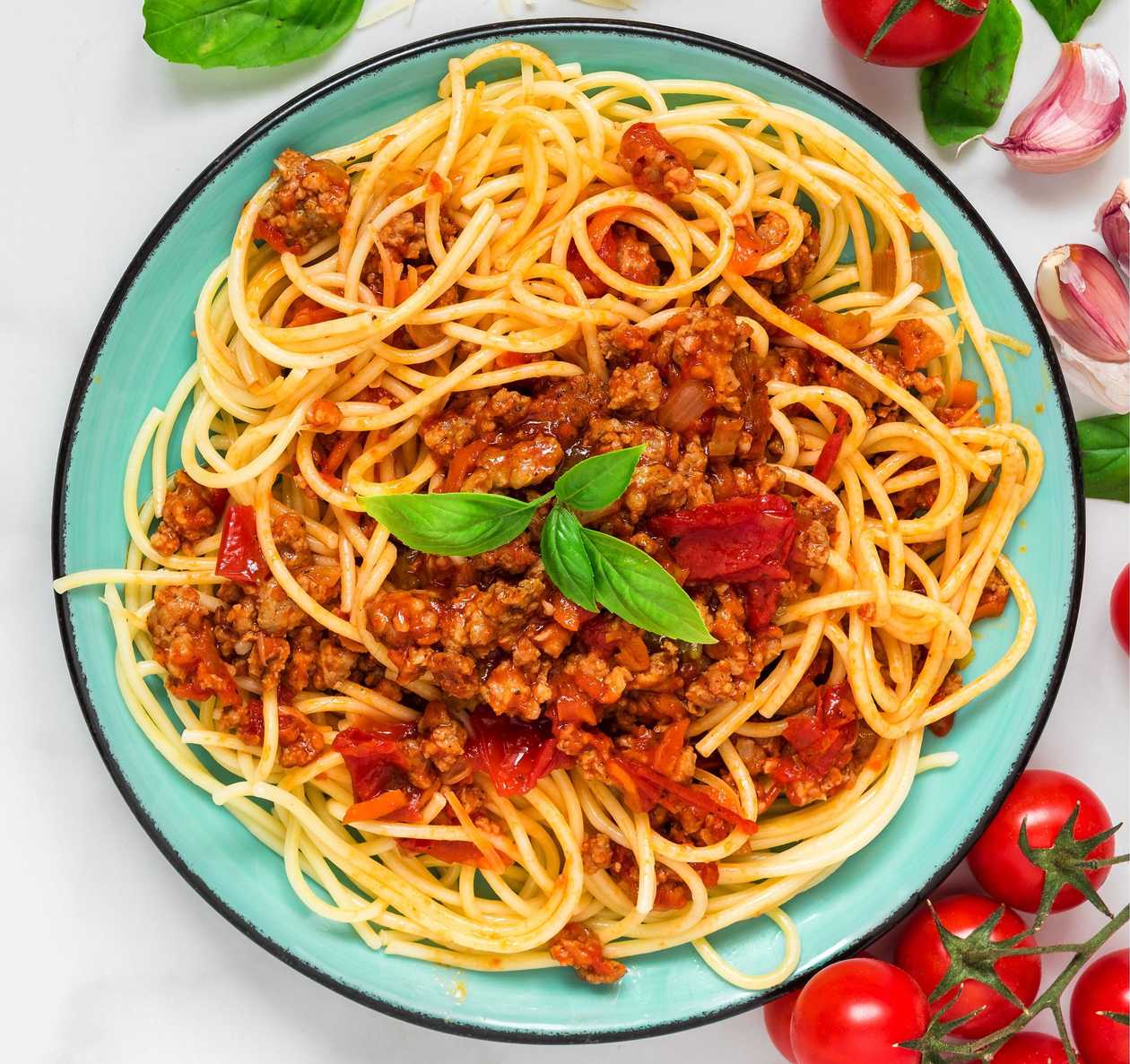Spaghetti con ragú alla Bolognese