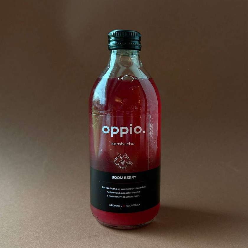 Kombucha s prichuťou čučoriedky 0,33L