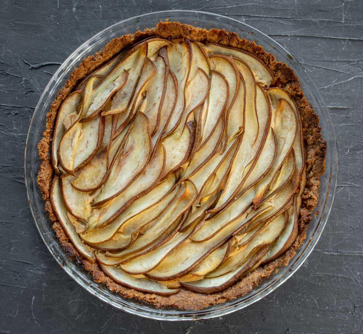 Torta ricotta e pera