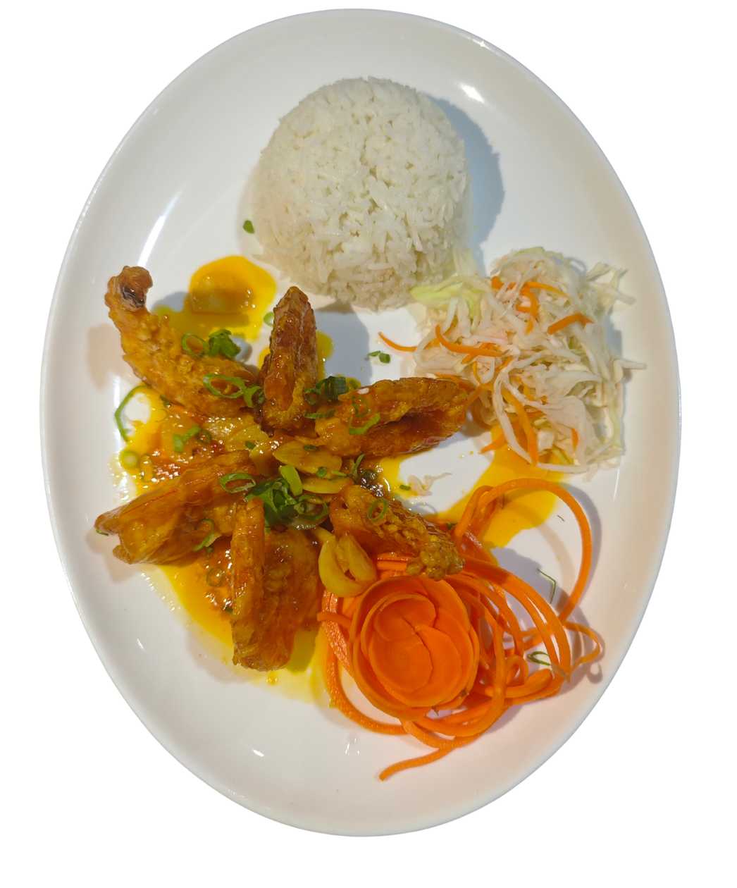 Creveți cu usturoi în unt