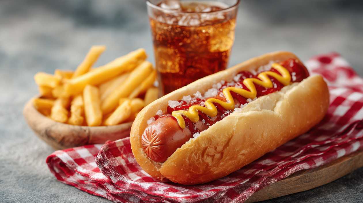 Menu: Cachorro + Batata Frita + Bebida