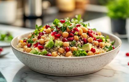 Chickpea Salad with Quinoa