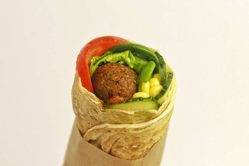 Green Pea Falafel