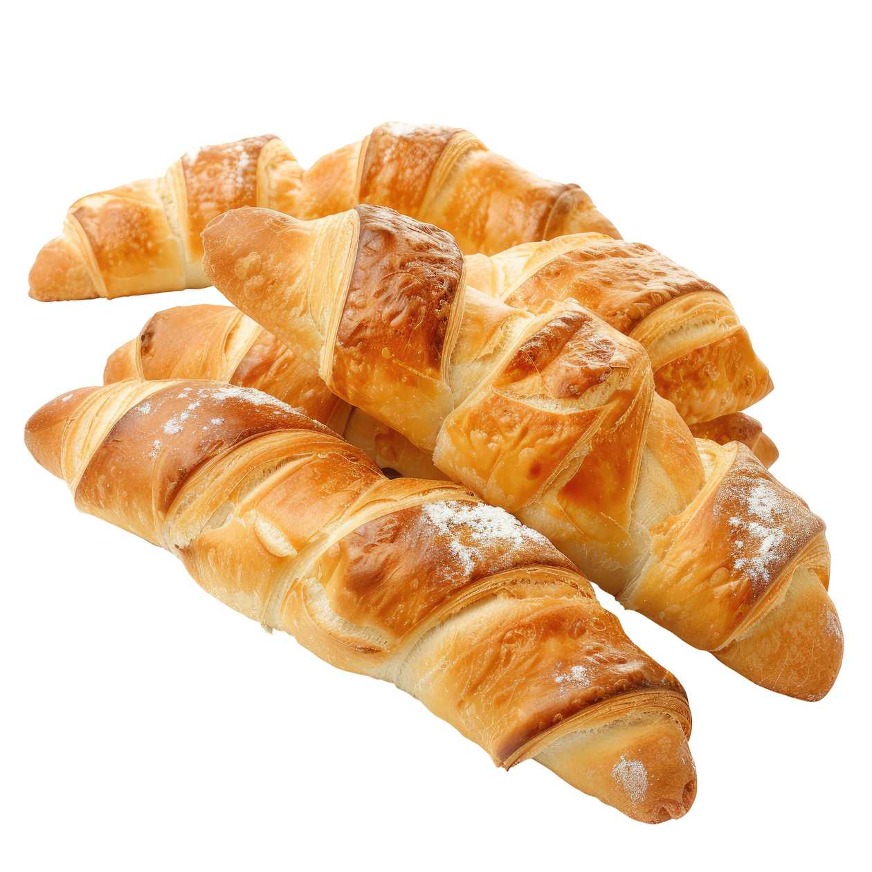 Caixa de Quatro Croissants Simples