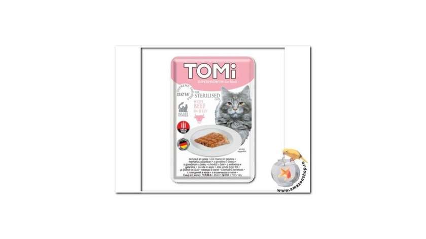 Pouch Tomi Sterilised Beef