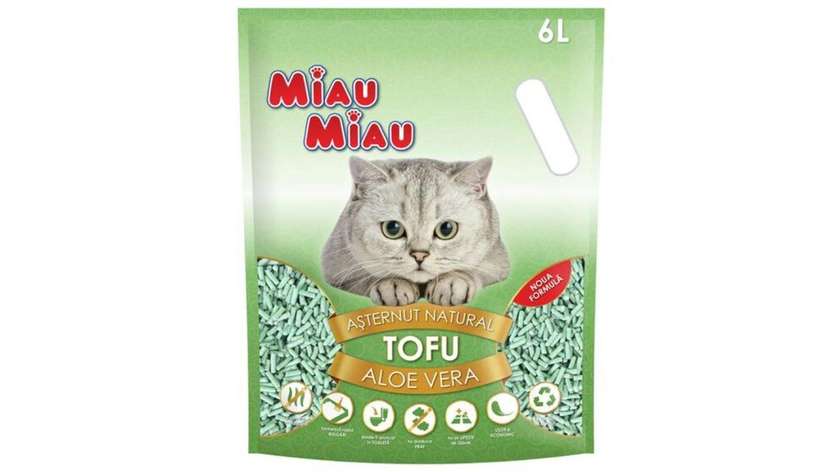 Tofu Litter Miau Miau Aloe Vera 6l