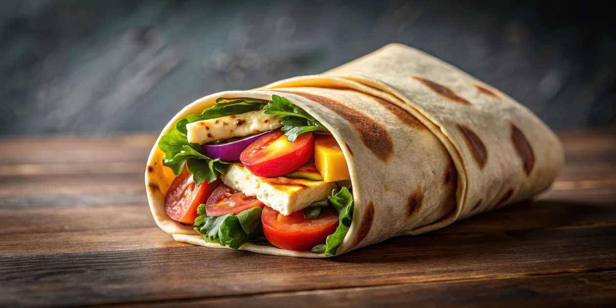 Haloumi dürüm
