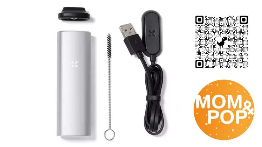 🆕 PAX Mini Dry Herb Vaporizer / Silver