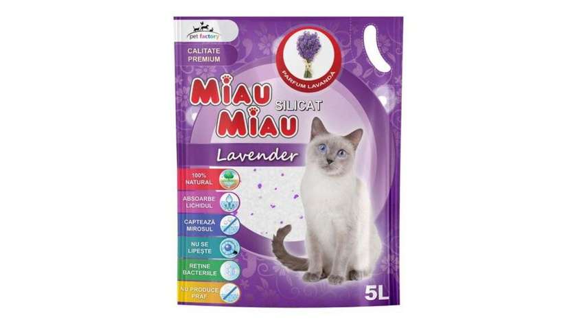 Silicat Miau Miau 5l Lavender