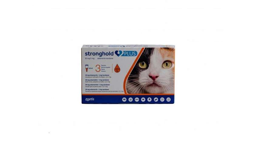 Stronghold Plus 2.5-5kg 1 Pipette