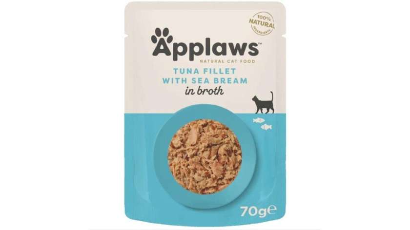 Applaws Pouch Tuna and Sea Bream 70g