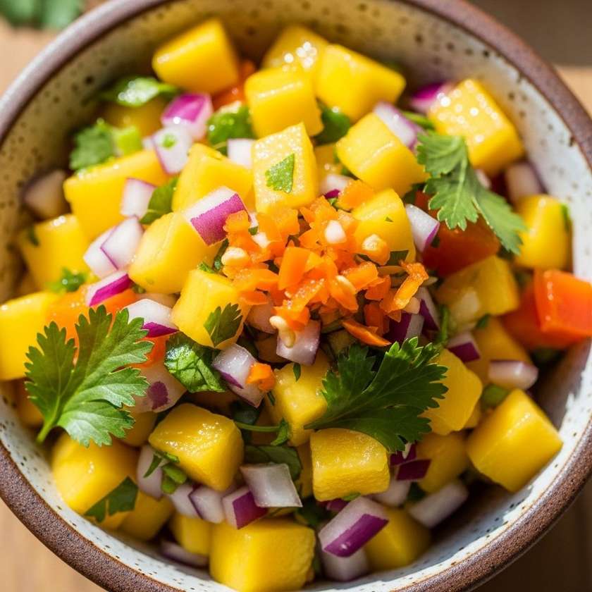 Salsa mango y habaňero