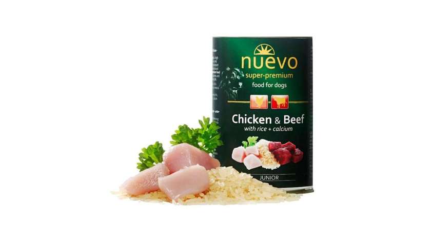 Nuevo Junior Chicken and Beef 800g