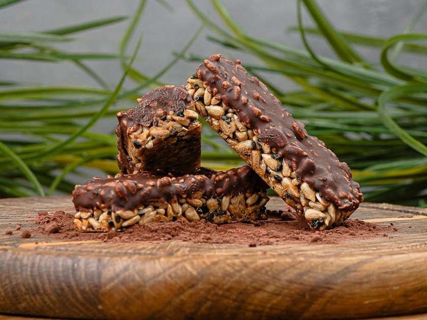 Козинаки з шоколадом RAW & VEGAN
