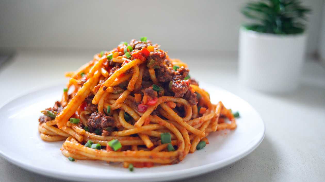 Spaghetti bolognese