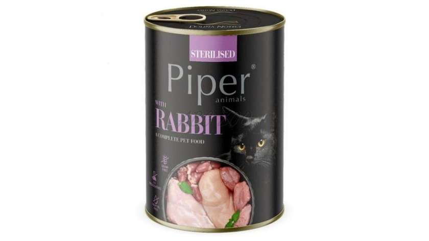 Canned Piper Rabbit Sterilised 400g