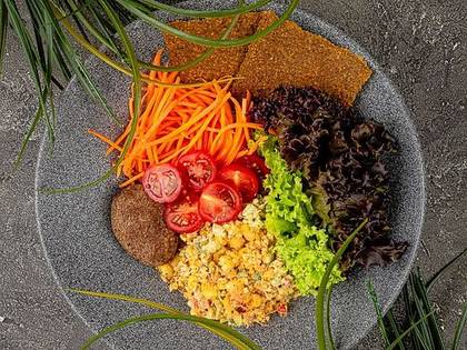 Боул "Я тут новенький" RAW & VEGAN