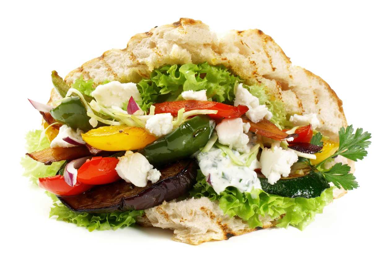 Vegetarian döner