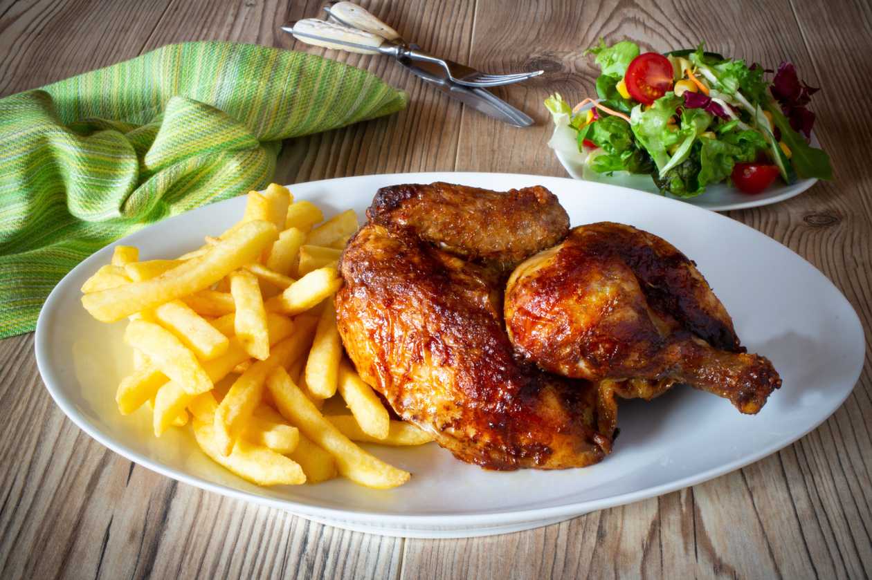 Grilled Chicken menu