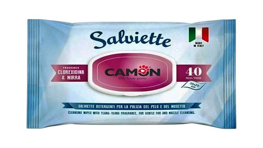 Wet Wipes Camon Clorhexidine 40pcs