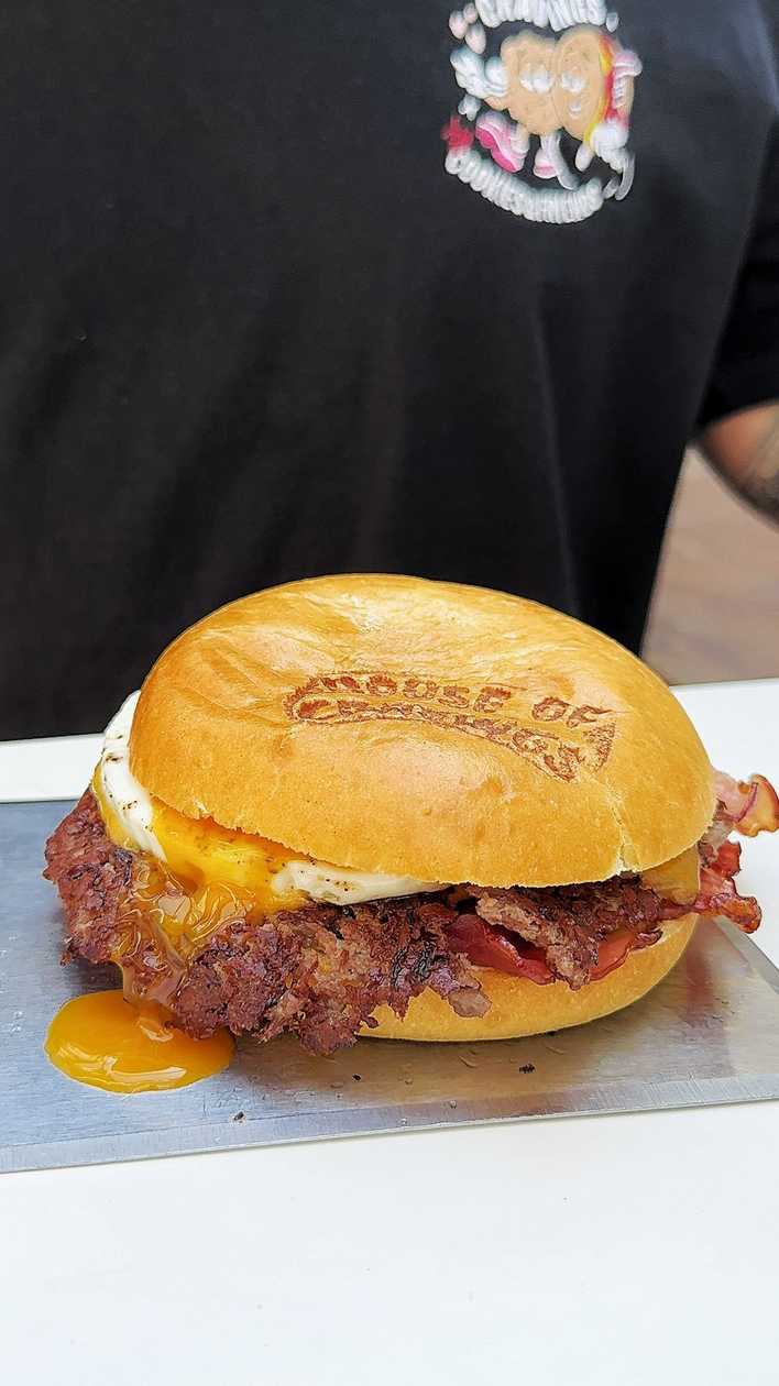 Sunny Side Up Burger