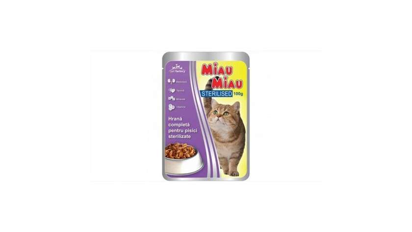 Pouch Miau Miau Sterile Chicken