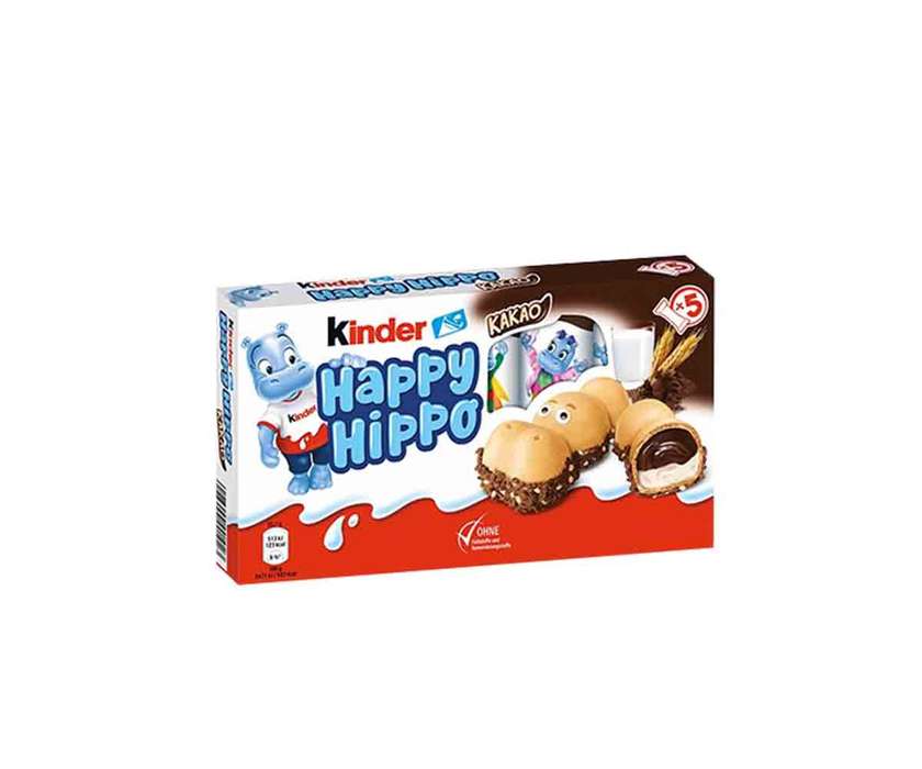 Вафлі Kinder Happy Hippo 5*20,7г(70783)