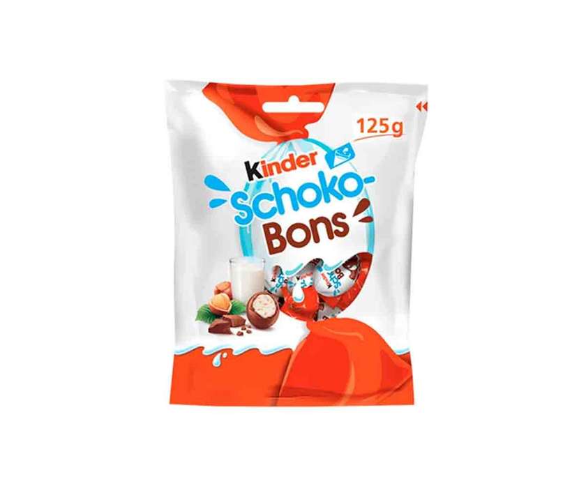 Цукерки Kinder Schoko-Bons 125г(20849)