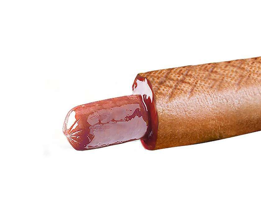 Хот-дог Класична сосиска (темна булка)(108725)