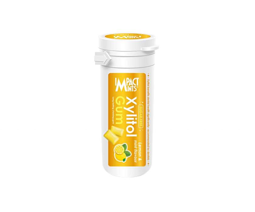 Жув/г Impact Mints лимон&м`ята 26г(133880)