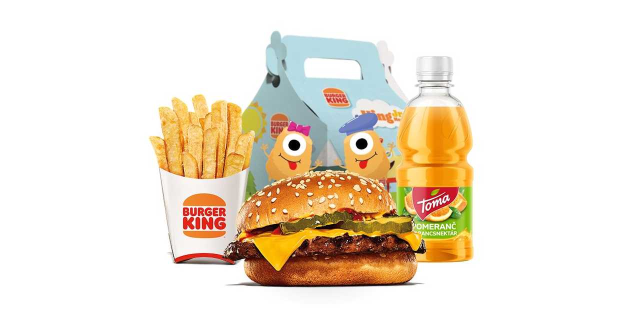 Dětské Menu Cheeseburger