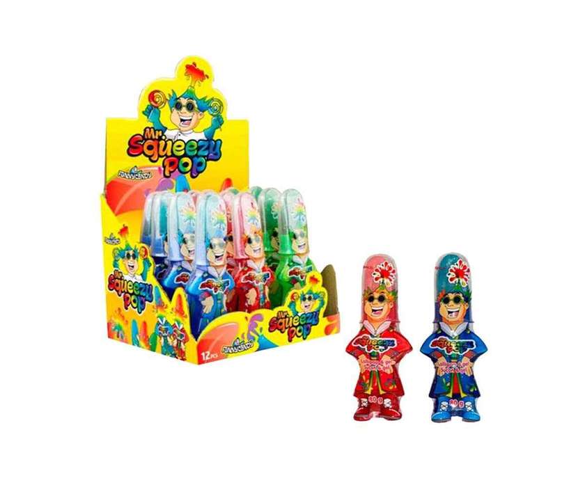 Жув цук JohnY Bee Mr. Sgueeze Pop 56г(137637)