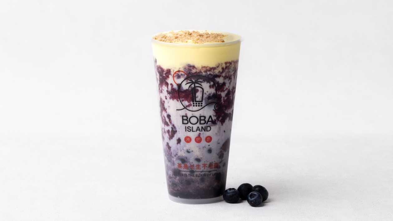 Dirty Blueberry Cheesecake