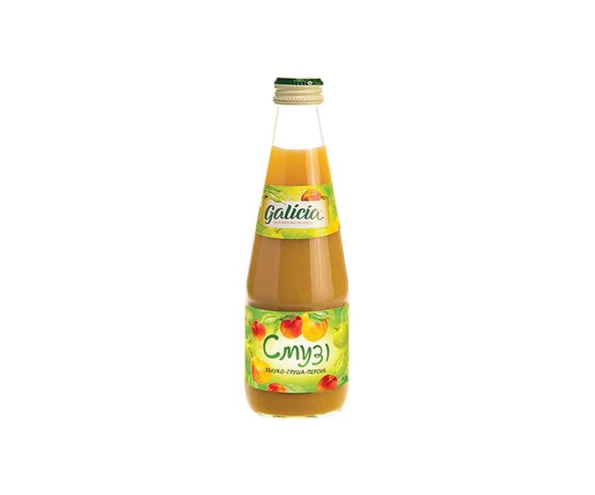 Смузі Galicia Ябл-Груша-Персик 0,3л(109658)