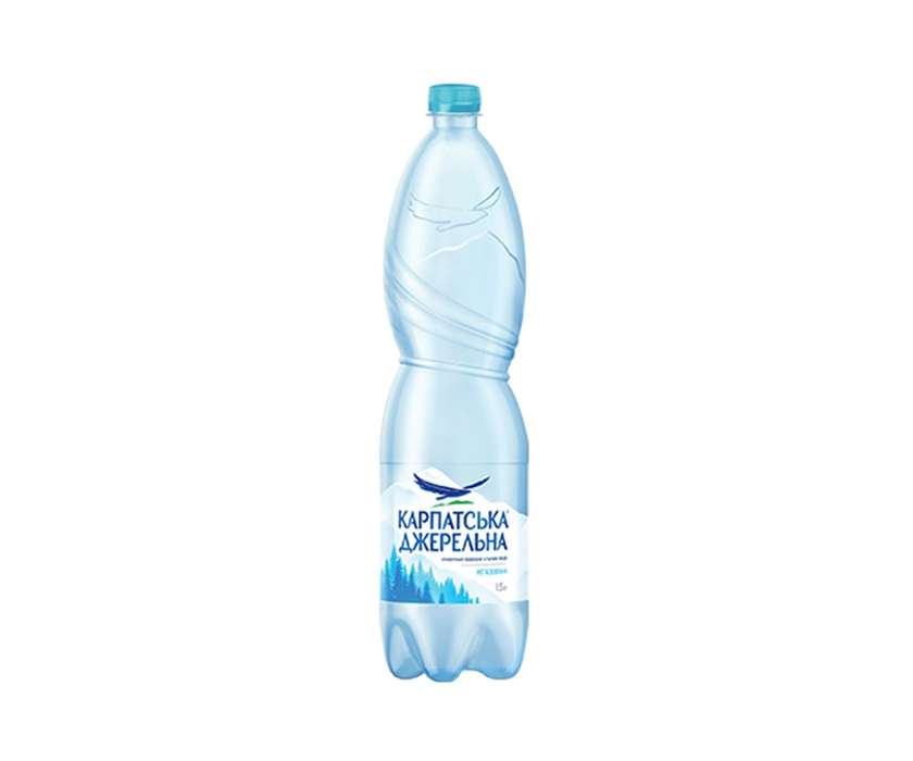 Мін вода Карпатська Джерельна н/газ 1,5л(5108)