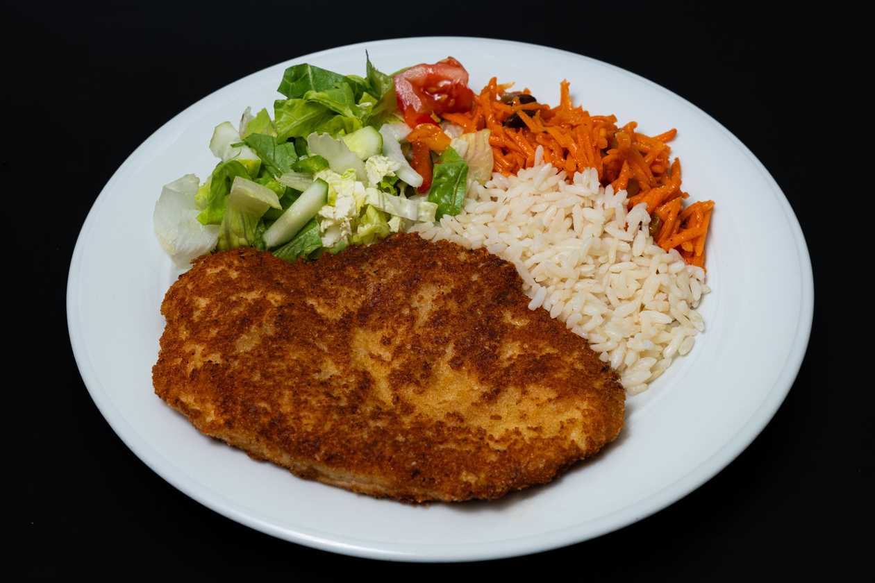 Chicken Breast in a Hard Cheese Crust