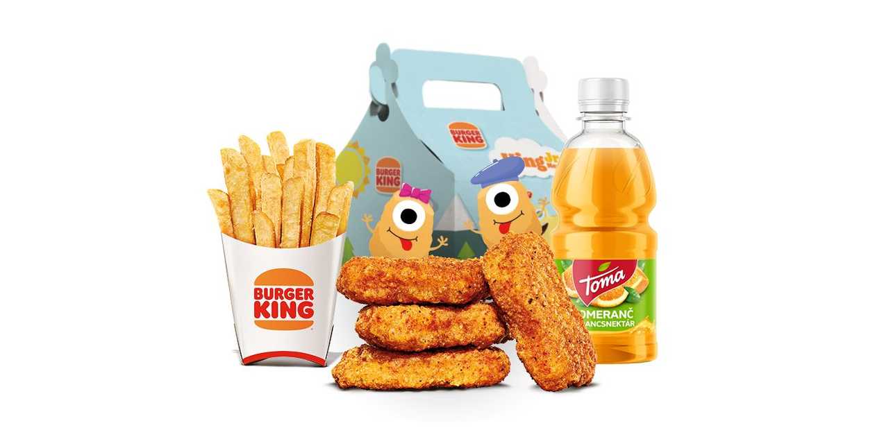 Dětské Menu Kuřecí Nugetky