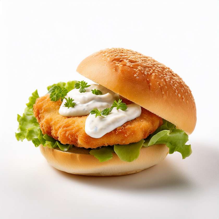 44. Chicken Schnitzel in a Bun