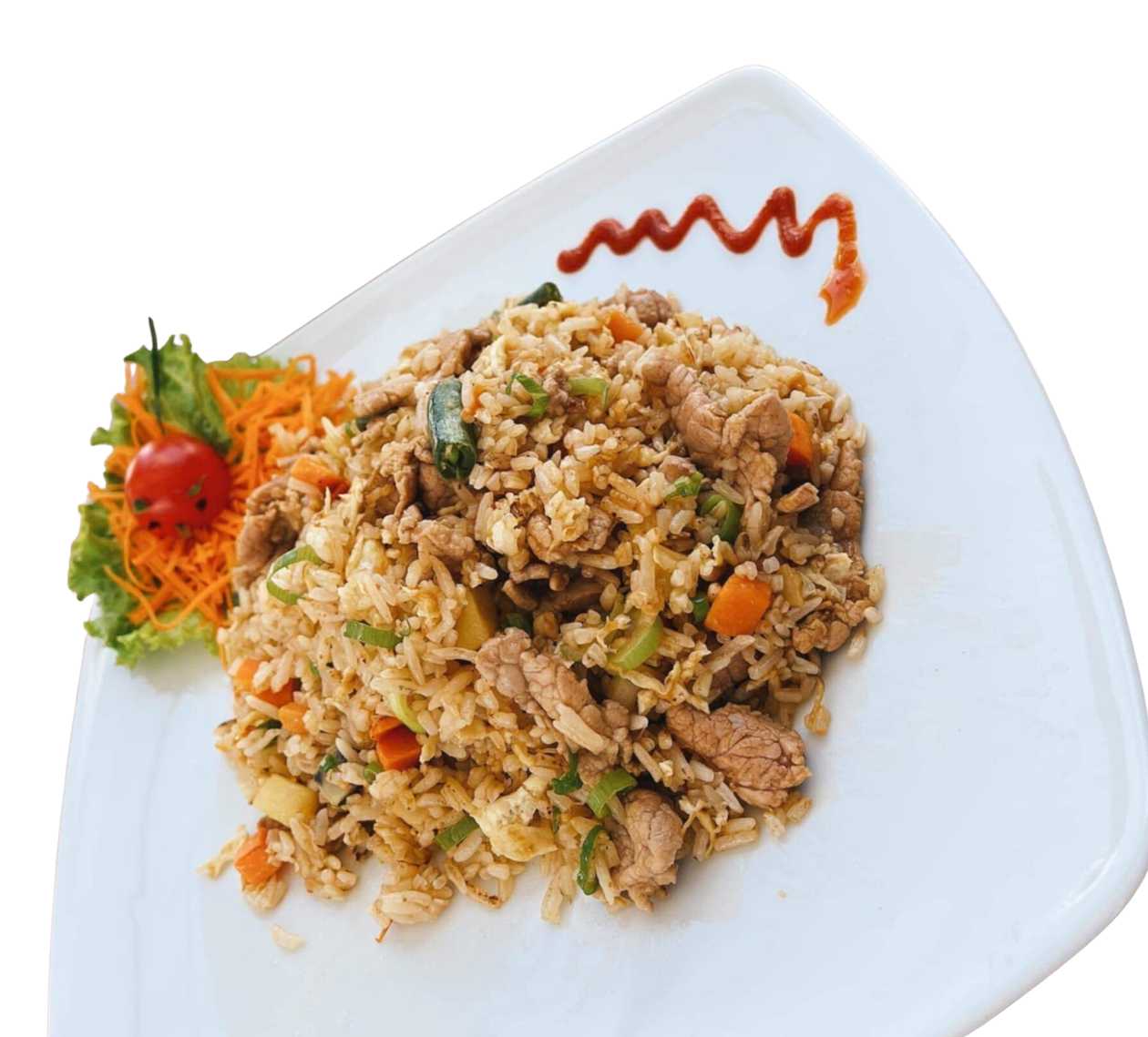 Orez la wok cu vită