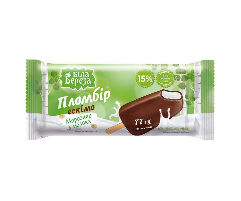 Мор ескімо Біла Береза пломбір глаз 77г(56504)