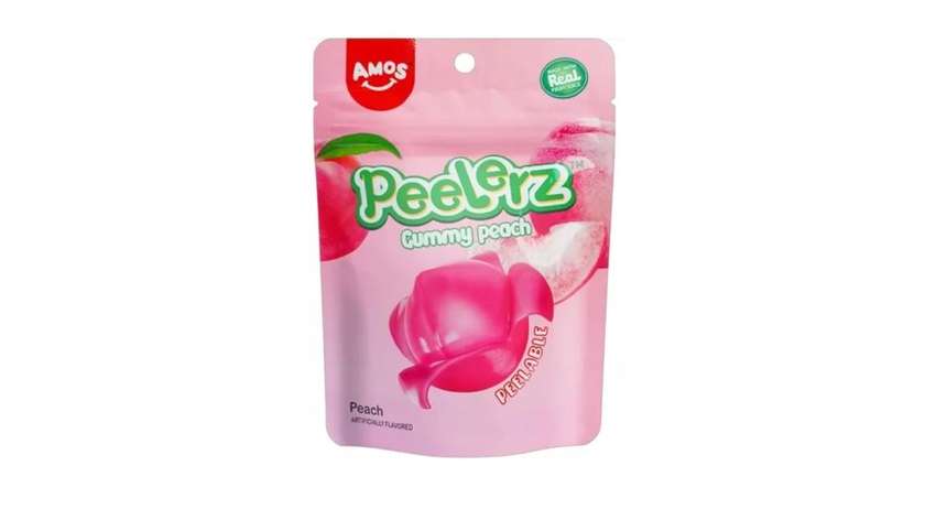 Gummies AMOS PEELERZ (PEACH), 65g