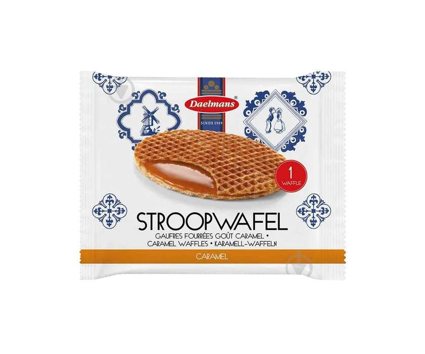 Вафлі The Old Mill карамельні 64г(134079)