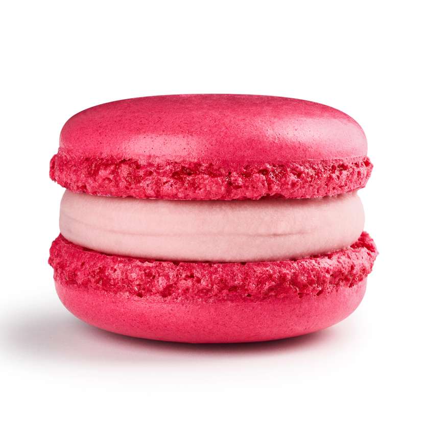 Macarons cu gust de căpșună, 18g